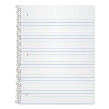 Oxford™ Coil-lock Wirebound Notebooks, 3-hole Punched, 1 Subject, Wide-legal Rule, Randomly Assorted Covers, 10.5 X 8, 70 Sheets freeshipping - TVN Wholesale